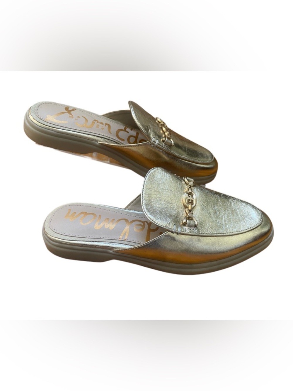 Sam Edelman Kira Mule Gold - Picture 4 of 5